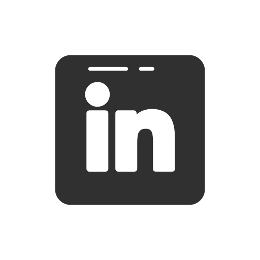 Label, linkedin, linkedin logo, logo icon